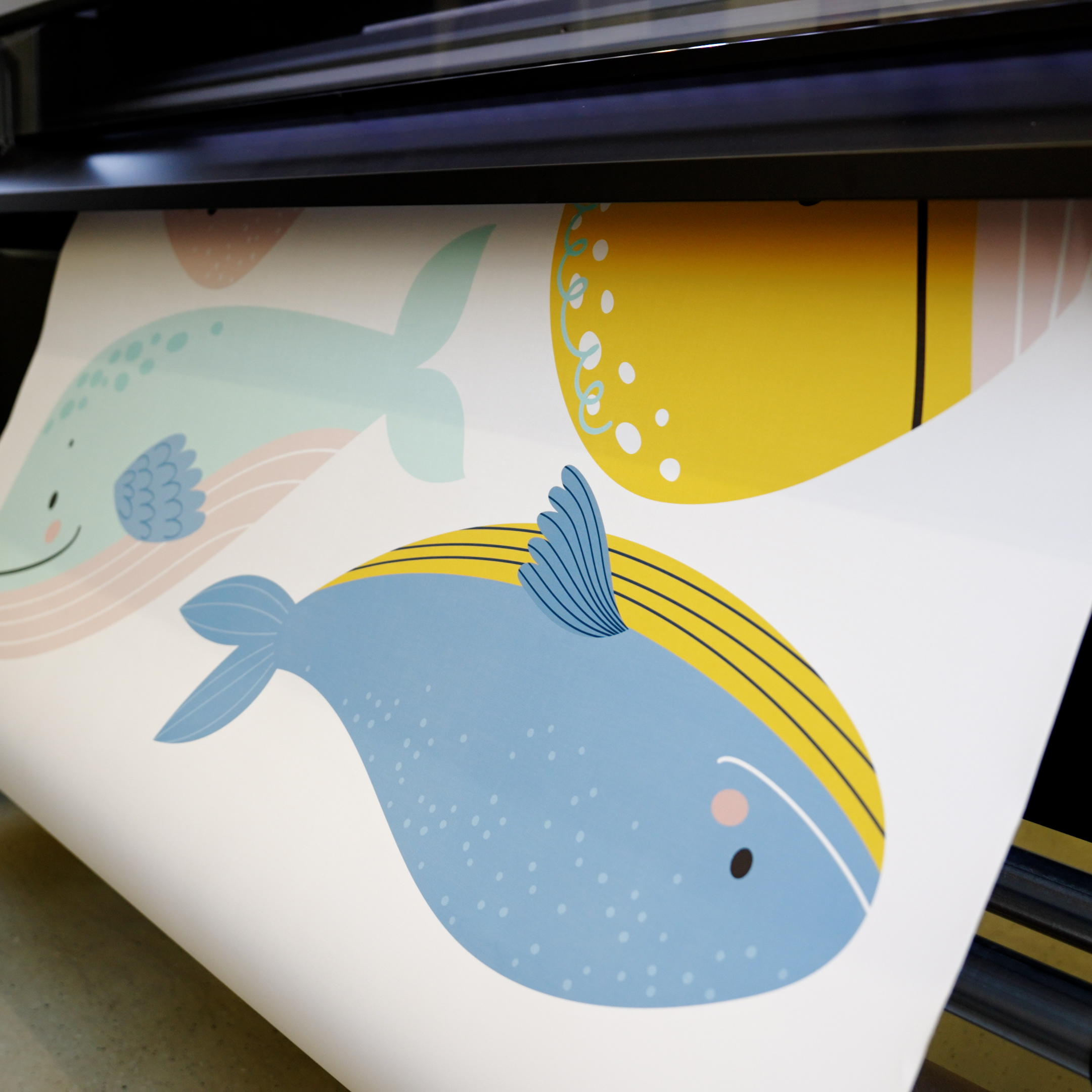 Wandtattoo “Stickerbogen Meerestiere”